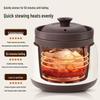Carefully Selected Multifunctional Purple Clay Electric Slow Cooker: Automatic Soup, Stew, and Porridge Pot