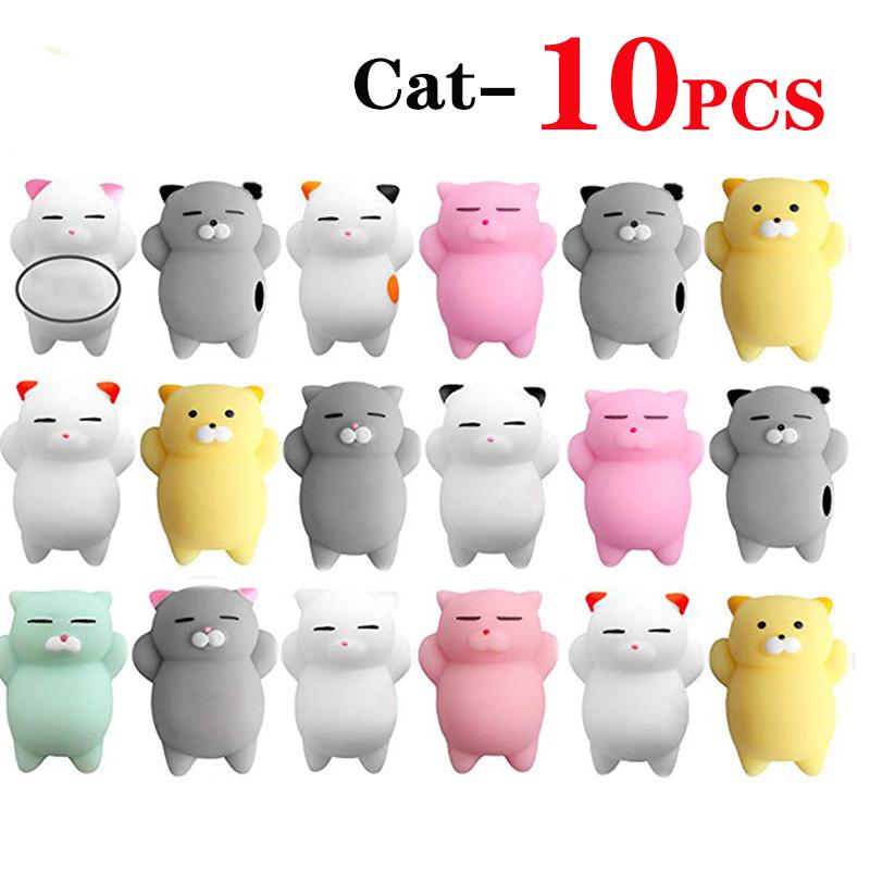 10/30/50 Stück Kawaii Mochi Squishy Spielzeug Langsam aufsteigend Stressabbau Spielzeug Mitgebsel Geburtstag Geschenke Party Mitgebsel für Kinder Packung