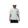 T Shirts Men's Slight Green Crew Neck Moderate Straight Fit DX9592-394