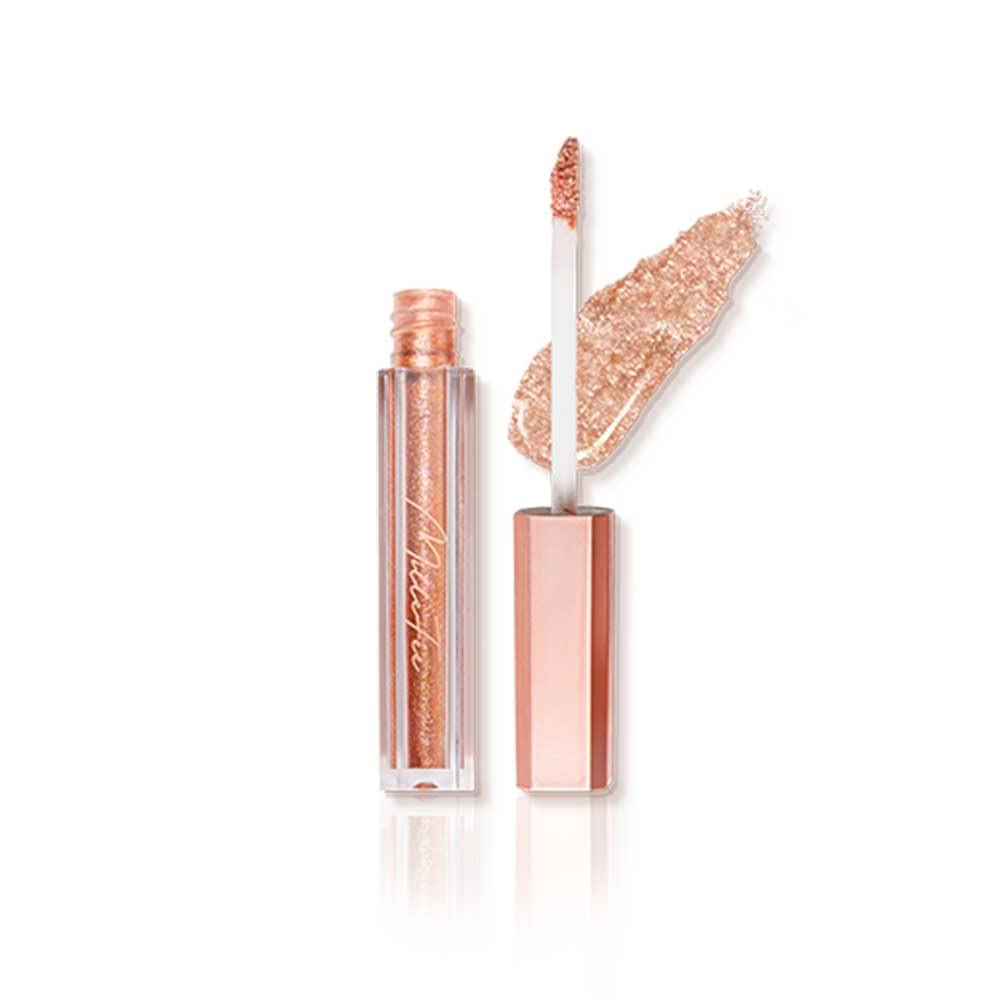 MilleFee Sparkle Liquid Eyes Stay 2g Liquid Eyeshadow with Glitter (L02 Gold)