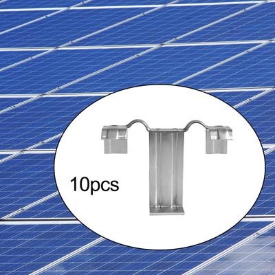 10 Stück Solarmodul Entwässerungsklemme, Schmutzentfernung