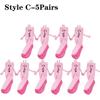 1-5Pairs Pink Bunny Magnetic Couple Socks Thin Mid Calf AutumnWinter Cute Hand Holding Anime Maternity WomenWarm Cozy Socks Gift