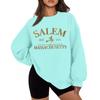 Women's  Sweatshirt Fall Vintage Graphic Long Sleeve Pullover Sweatshirt