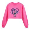 5592 Kids Girls Time Lily Lovebraids Cartoon Anime Printed Long Sleeves Sweatshirt