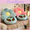 Flower Petal Seat Cushion Plush Car Pillow With Pp Cotton For Home And Office Use