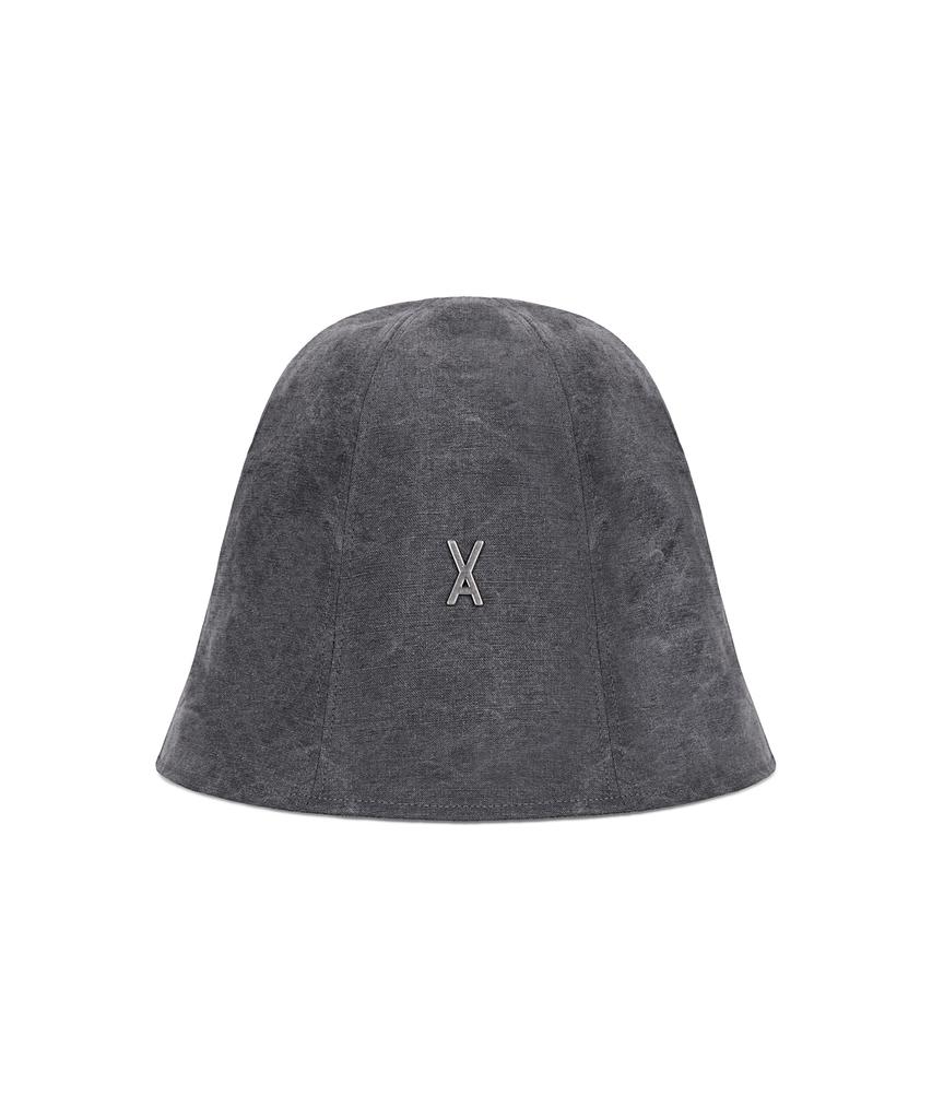 Bajal Va Studded Pigment Round Bucket Hat Black