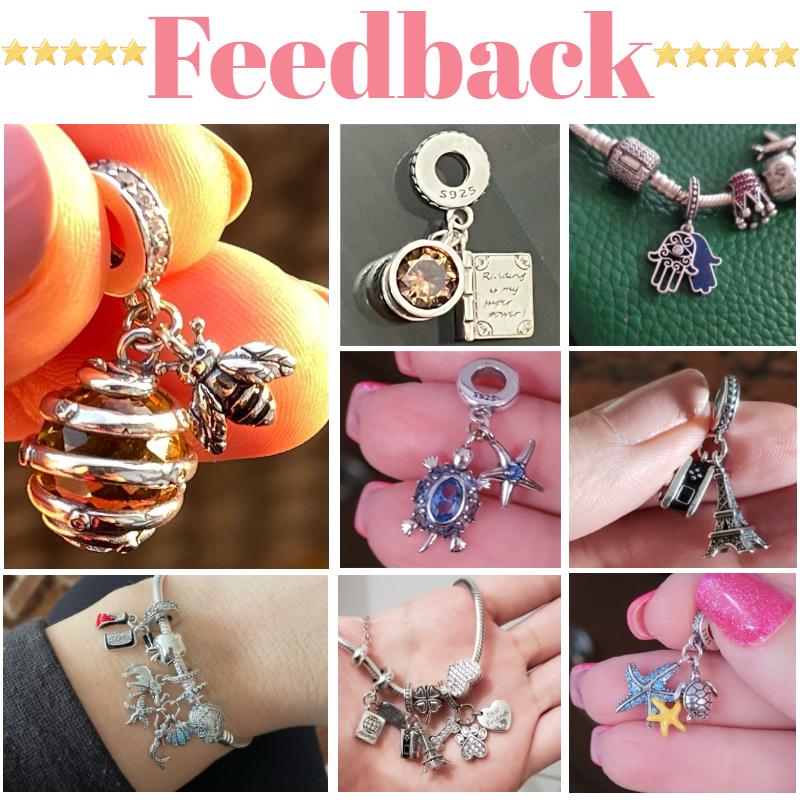 HOT SALE 925 Silver Sparkling Family Tree Dangle Charms Beads Fit Original Women Bracelet Pendant Necklace  Jewelry