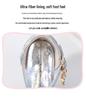 Silver Fish-Mouth Pearl Pendant Sandals - New Style, Soft-Soled Girls' Princess Shoes for Performance.