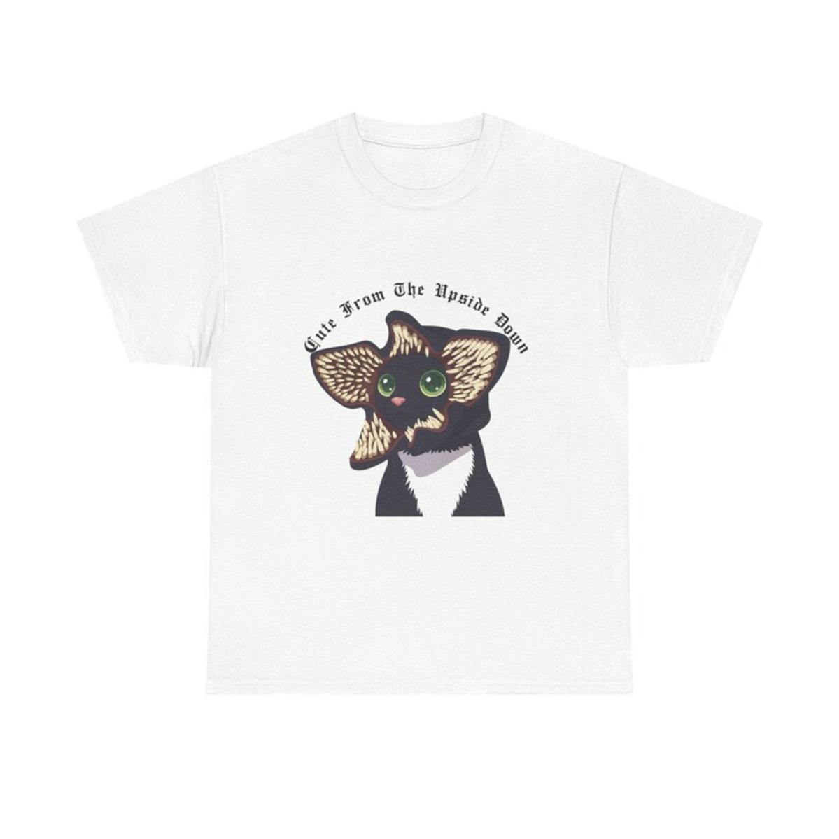 Demogorgon Heavy Cotton T Shirt Thick Fabric Graphic Tee Unisex for Boys Girls Casual Fan Shirt S