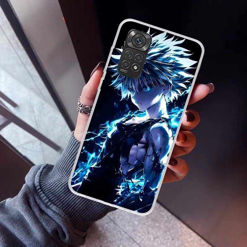 Huner X-Hunters Killua Phone Case For Xiaomi Redmi Note 10 11 12 13 14 15 Pro Plus 11S 12S 14S 11T 11E 10S Soft TPU Back Cover R