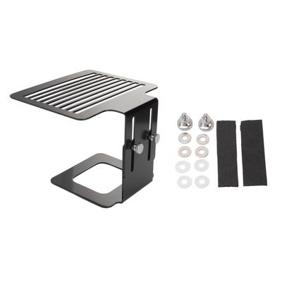 Coffee Machine Scale Rack Stainless Steel Height Adjustable Strong Weighing Rack Black