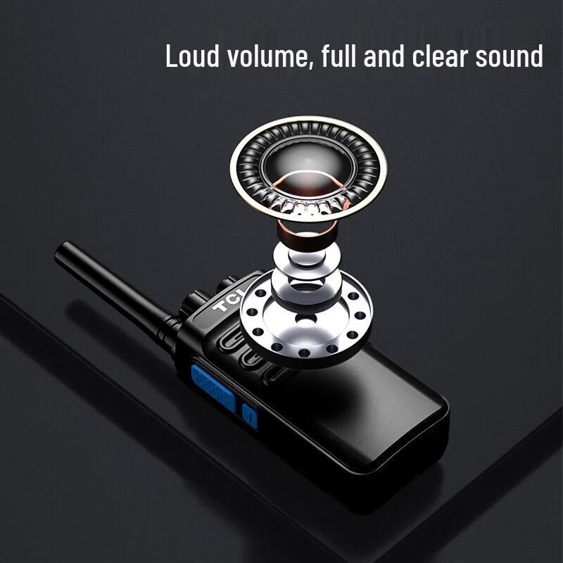 TCL HT16 Long-Range Mini Walkie Talkie 2-Pack (CN version)