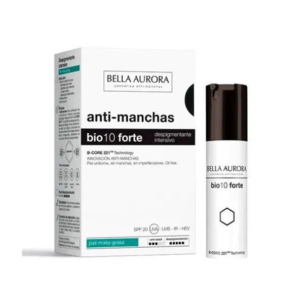 Aufhellende Creme - Bella Aurora - Bio10 Forte - Empfindliche Haut - 30 ml - Unisex