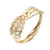Cross-border Bracelet Women's High-level Bracelet Cross-border Hollow Irregular Leaves Shape Gold Bracelet