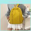 Trendy Solid Color Large Capacity Backpack For College And Travel With Breathable Design