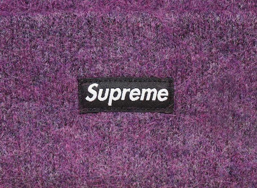 Supreme Mohair Beanie Purple
