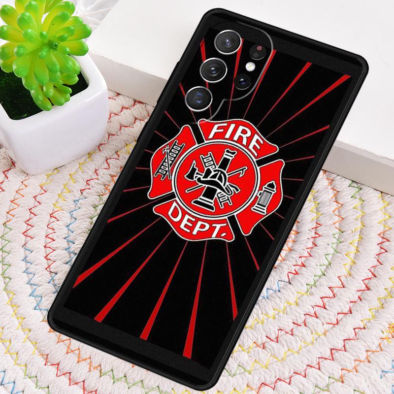Firefighter Heroes Fireman Phone Case for Samsung Galaxy Note 10 Pro S26 Ultra S23 S24 FE S25 S21 S22 PLUS Shockproof Cove