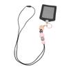 Silicone Retractable Bded Lanyard with Transparent ID Holder Multi Purpose Badge Holder for Students   Worker