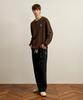 SATUR One-Pleat Sweatpants Black