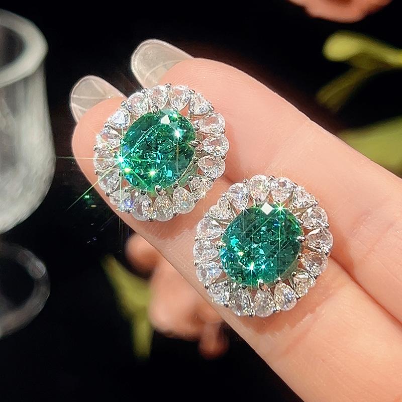 

Ювелирные изделия Имитация Птичьего гнезда Чепала Зеленое Яйцо Темпераментный Набор 13 * 18-10-12