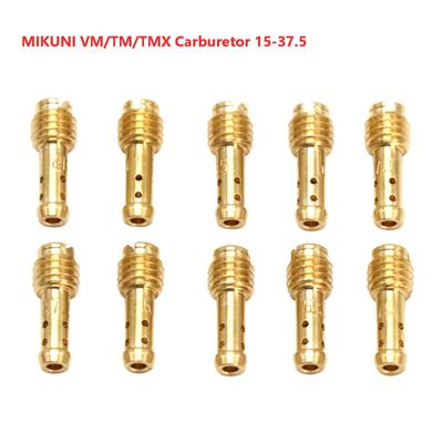 Pack of 10pcs Motorcycle Pilot Jet 8 Bleed Hole 15-37.5 for VM/TM-TMX VM22/210 AX100-EN GN-TZR TM-TMS Carburetor Durable