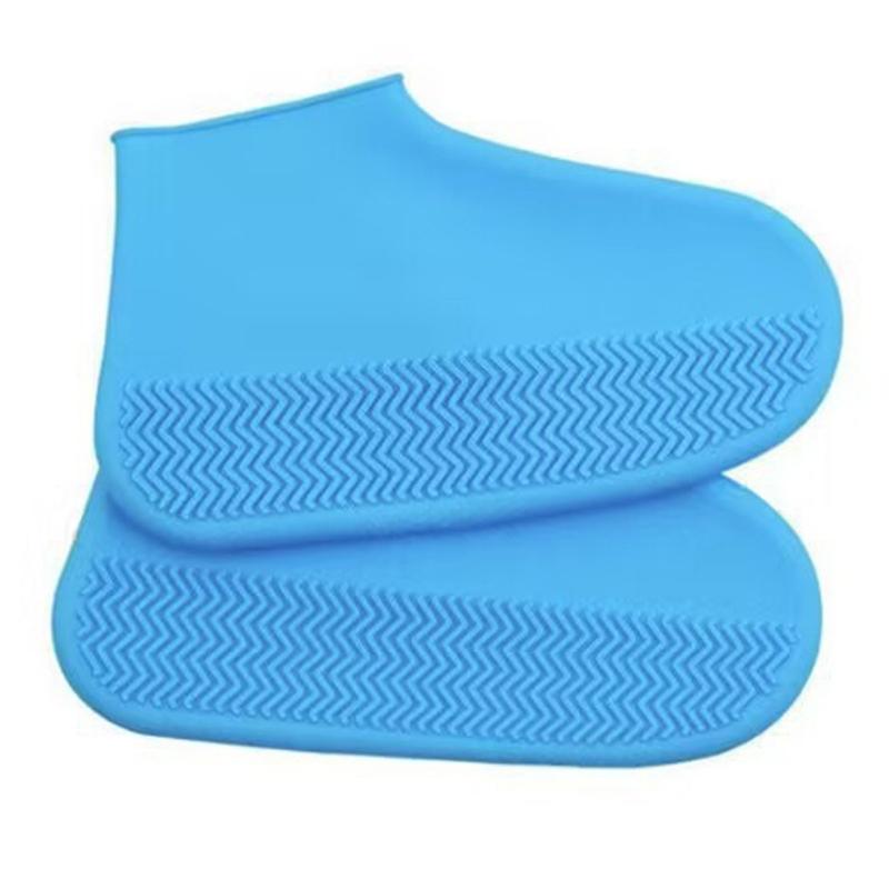 Reusable Wate Resistant Silicone Shoe Covers For Rain Snow Outdoor Activity Anti Slip Flexible Shoe Protectors Overshoes