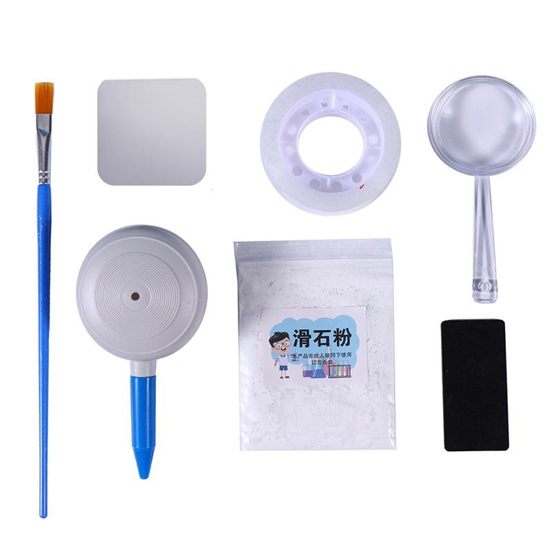 Fingerprint Collection Authentication Science Experiment DIY Detective Observation Teaching Aids Puzzle Toy For Students Gift