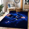 Inter Milan Player Action Area Rug Perfect for Hallway Playrooms Game Room Kitchen Antislip Carpet Office home decor Wedding Party Gift