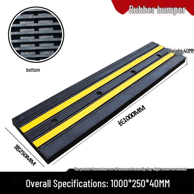 Thickened Rubber Anti-collision Strip: Corner Wall Edge Padding for Docks and Trucks