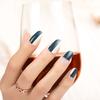 Nail Polish Film Full-on Nail Art Sticker, Double Color-blocking UV Nail Patch, Waterproof and Long-lasting Manicure Sticker
