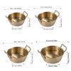 304 Stainless Steel Serving Bowl for Students and Families Practical Salad Bowl Metal Food Container for Household Use