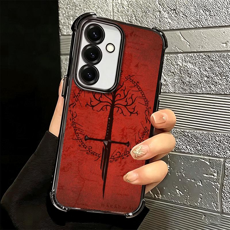 The L-Lord of The R-Rings Soft Phone Case For Samsung A17 A27 A07 A37 A57 A16 A56 A15 A55 A14 A54 A13 A53 A26 A36 A25 A35 A24 A3