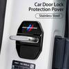 4Pcs BMW Car Door Lock Striker Cover Stainless Steel Protector For BMW G30 G32 G01 G02 G05 G06 G07 G26 G23 G22 F40 F20 G08 G16 PK2
