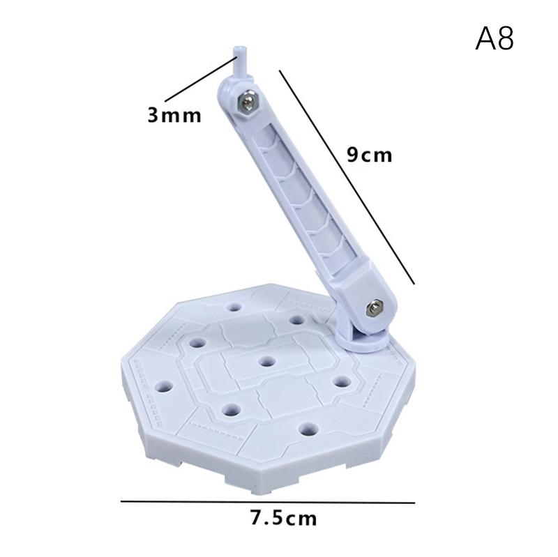 Innovativer und praktischer handgefertigter Puppen-DIY-Halter Actionfigur Modell Basis Displayständer Schwarze Halterung für 1/144 Hg Rg
