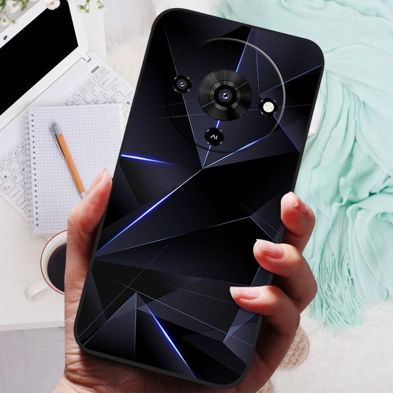 For ZTE Blade A76 5G Z2469N Case TPU Soft Rose Panda Cute Silicone Case Covers For ZTE Blade A76 A 76 BladeA76 5G Phone Cases