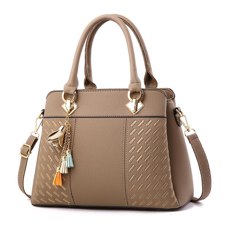 New Bag Women's Fashion Wild Handbag Simple Shoulder Bag