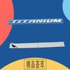3D TITANIUM for US American SUV Off ORoad car trunk Nameplate Decal Emblem Badge Sticker