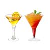 10 Pcs Plastic Martini Cups Transparent Cocktail Dessert Unbreakable Mini Cups For Wedding Party Bowl Wine Ice Cream
