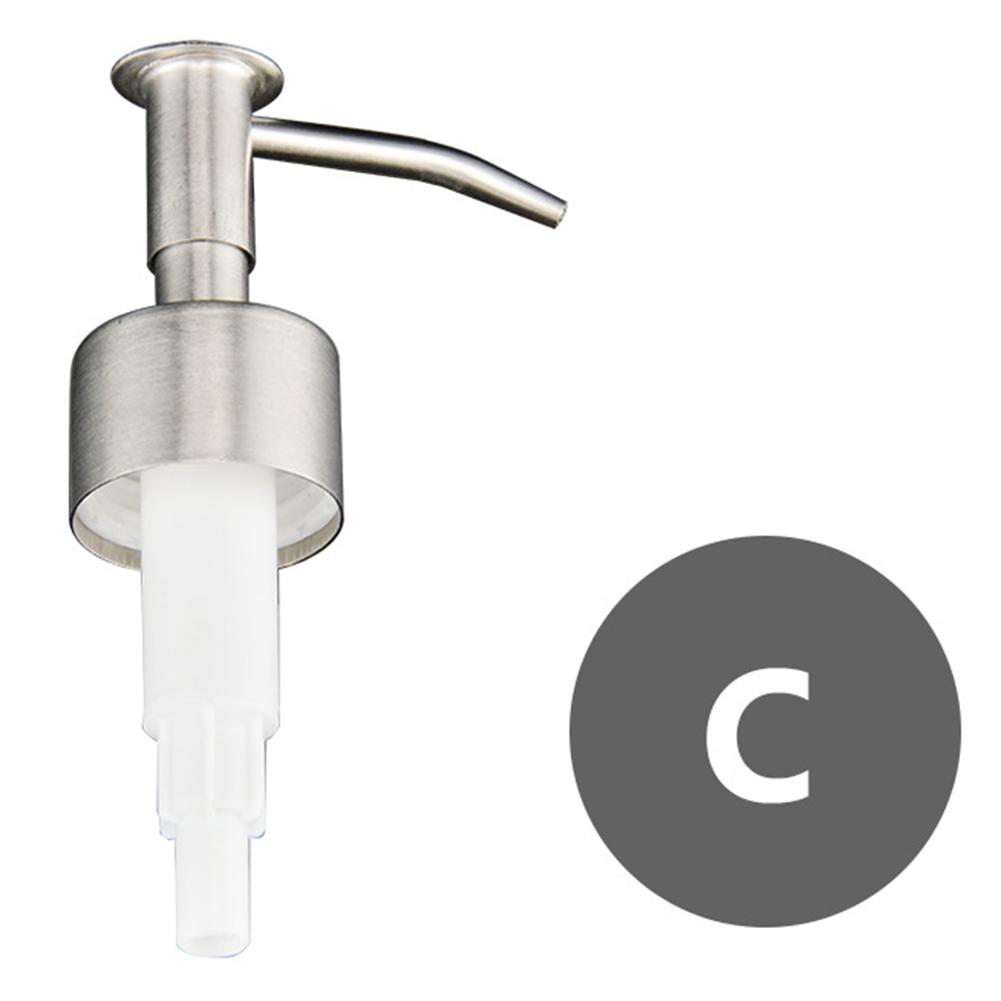 Lotion Bottle Dispenser Soap Dispenser Press Head 304 Stainless Steel For Shampoo Shower Gel 88x62mm Bathroom Accessories