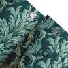 Elegant Waterfall Shower Curtain Luxurious Printed Fabric with Blue Green Color for Bathroom Decor Waterproof Shower Panels Co