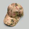 Ethnic Style Flower Embroidery Printed Baseball Cap Ladies Elegant Fashion Casual Outdoor Cap