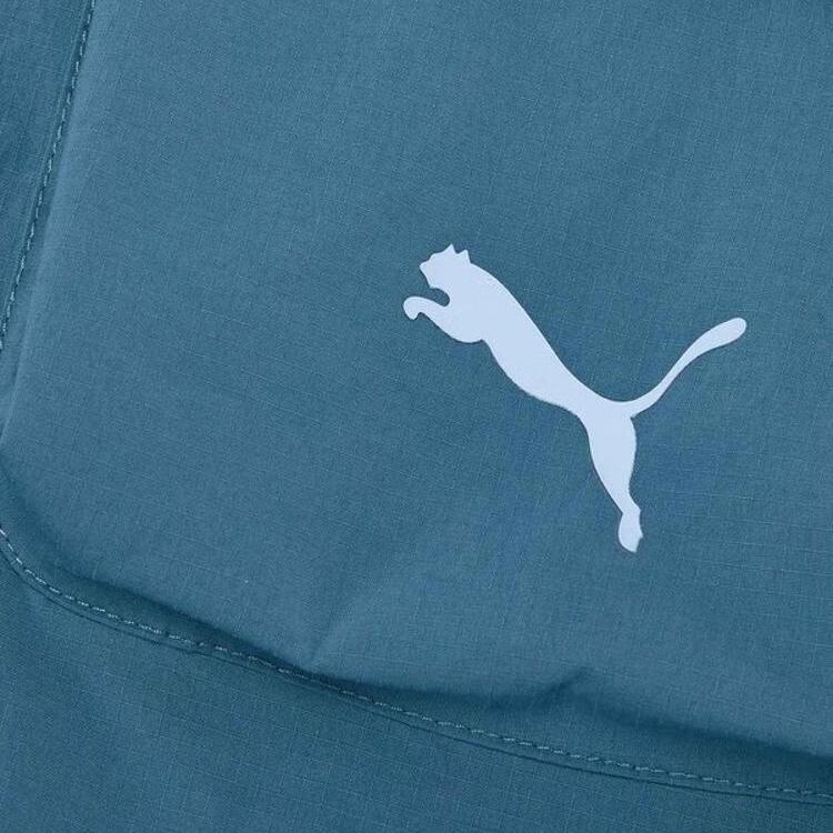 PUMA ESS Shirts Men's Sea Blue Lapel Moderate 633869-80
