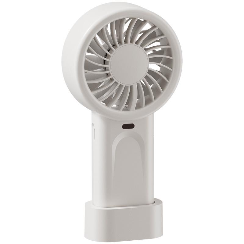 

2026 Portable Mini Silent Handheld Fan - Rechargeable Battery for Dormitory or Desktop Use 4000mA Battery