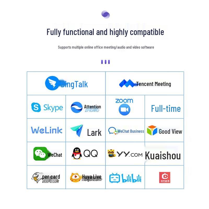 Hikvision 4K USB Video Conference Camera with Mic & Speaker CN plug (adapter included)