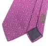 Pristine HERMES Tie H Logo Whole Pattern Purple Silk Mens 659194T Used