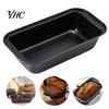 Cooking Baking Pan Non-stick Convenient Black Carbon Steel Home Cake Loaf for Chocolate Brownies