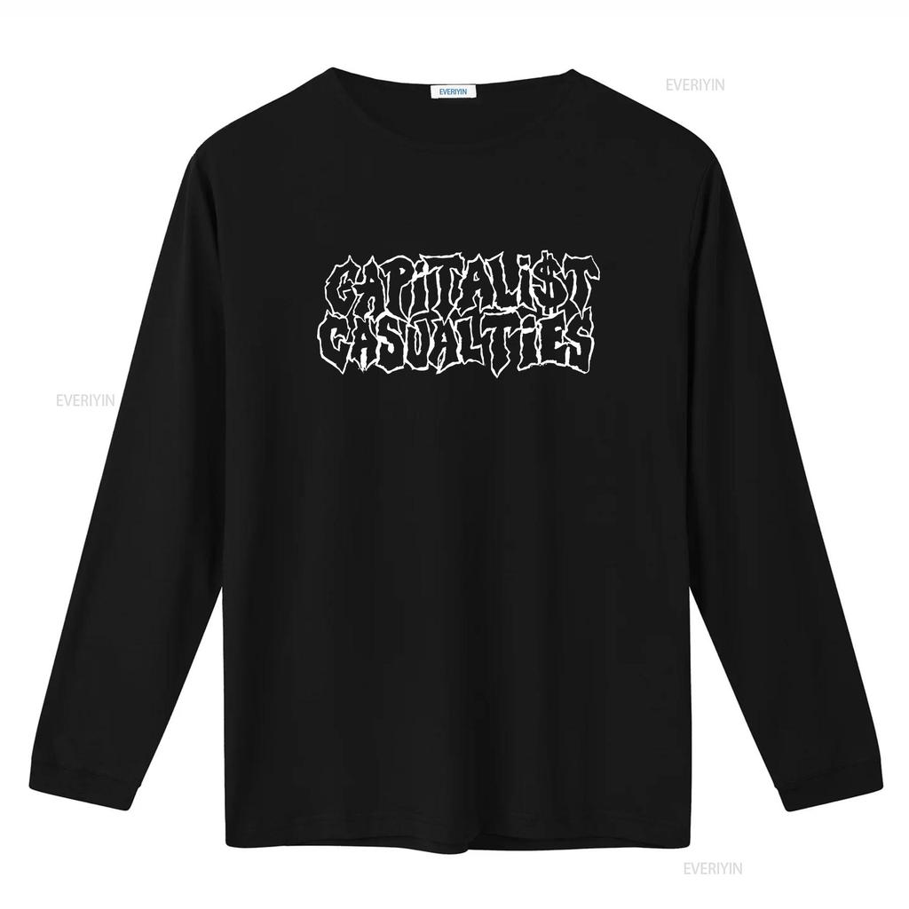 Capitalist Casualties T Shirt Hardcore Powerviolence Spazz Lack of Interest Despise You vintage Washed homme Soft Slightly