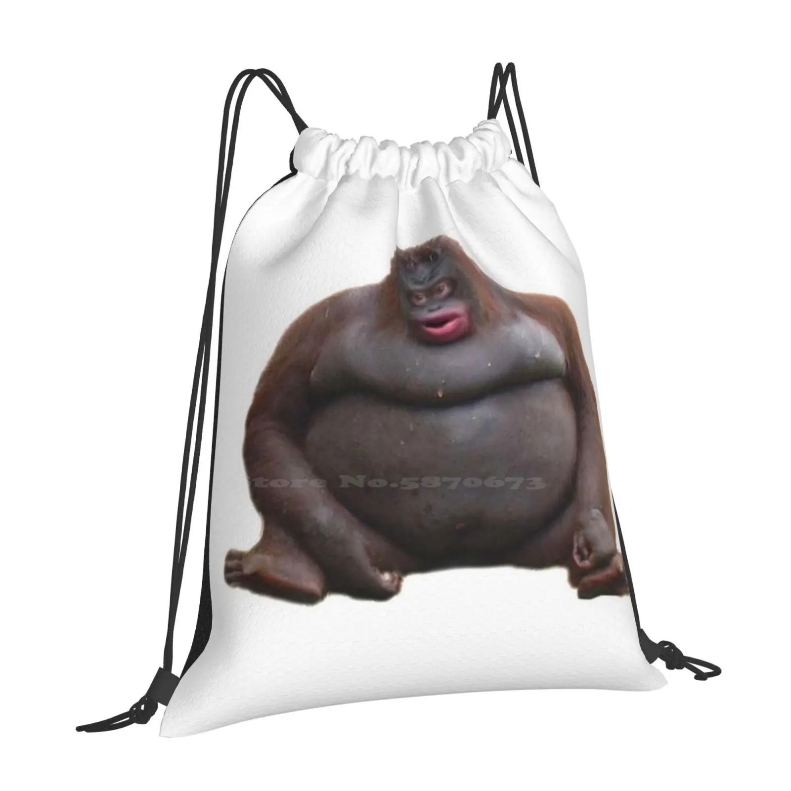 Рюкзак с 3D-печатью Le Monke / Uh Oh Stinky, студенческая сумка, мем 4chan Le Monke Uh Oh Stinky OneSize