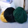Übergröße 60cm Cord Oktagonale Kappe Herren Trendige Marke Britische Newsboy-Kappe Herren und Damen Vintage All-Match Baskenmütze