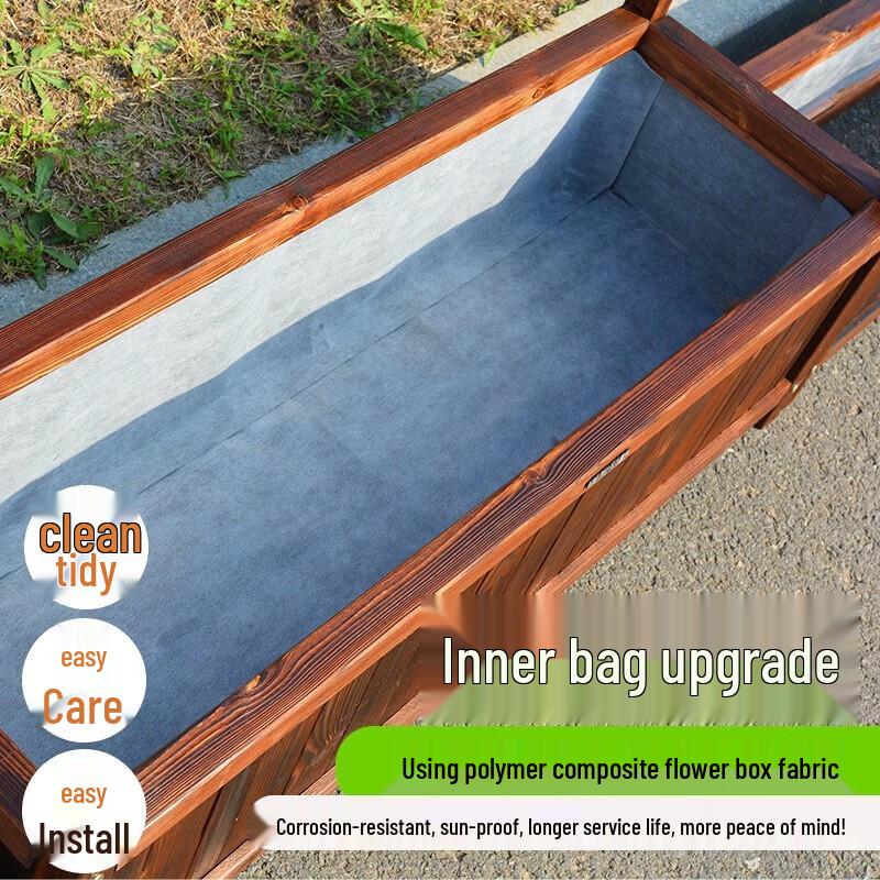 Devolodo Anti-corrosion Wooden Planter Box